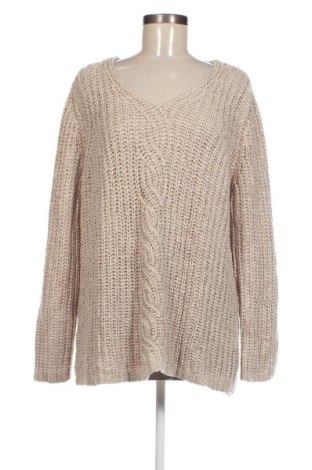 Дамски пуловер Oui, Размер XL, Цвят Бежов, Цена 29,76 лв.