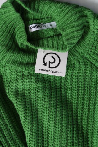 Γυναικείο πουλόβερ Page One, Μέγεθος XL, Χρώμα Πράσινο, Τιμή 9,51 €