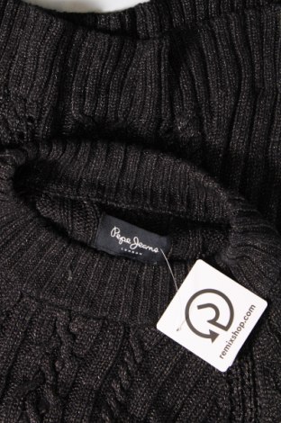 Дамски пуловер Pepe Jeans, Размер M, Цвят Черен, Цена 34,72 лв.