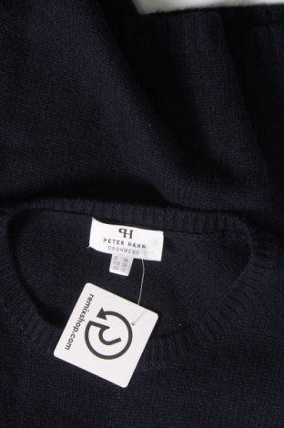 Дамски пуловер Peter Hahn, Размер M, Цвят Син, Цена 62,00 лв.