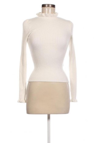 Γυναικείο πουλόβερ Pieces, Μέγεθος S, Χρώμα Λευκό, Τιμή 7,18 €