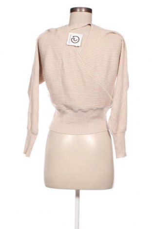 Дамски пуловер Pink Rose, Размер XS, Цвят Бежов, Цена 9,57 лв.
