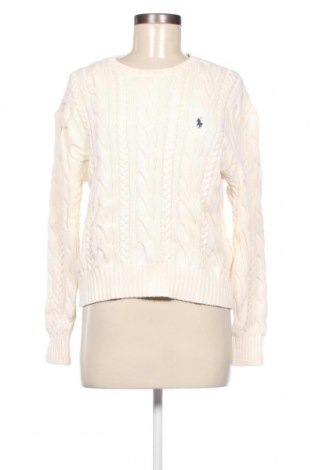 Γυναικείο πουλόβερ Polo By Ralph Lauren, Μέγεθος M, Χρώμα Εκρού, Τιμή 105,72 €