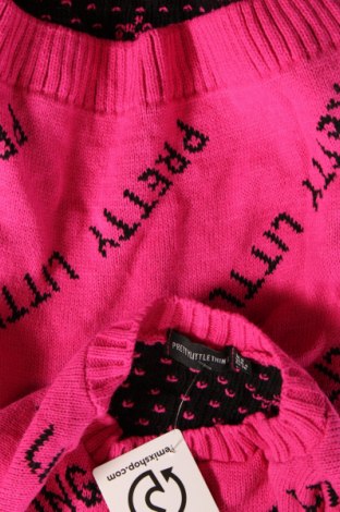 Damski sweter Pretty Little Thing, Rozmiar S, Kolor Różowy, Cena 42,67 zł