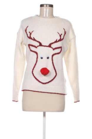 Γυναικείο πουλόβερ Primark, Μέγεθος S, Χρώμα Λευκό, Τιμή 9,87 €