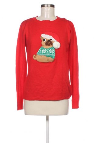 Дамски пуловер Primark, Размер S, Цвят Червен, Цена 15,95 лв.