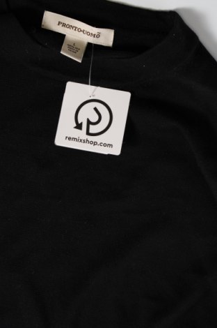 Дамски пуловер Pronto Uomo, Размер L, Цвят Черен, Цена 41,00 лв.