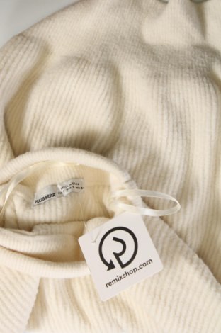 Дамски пуловер Pull&Bear, Размер S, Цвят Бял, Цена 13,34 лв.