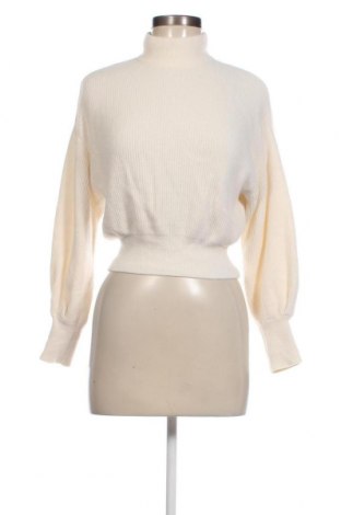 Дамски пуловер Pull&Bear, Размер S, Цвят Бял, Цена 29,00 лв.