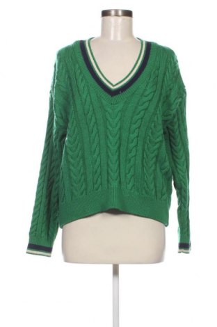 Γυναικείο πουλόβερ Pull&Bear, Μέγεθος S, Χρώμα Πράσινο, Τιμή 7,18 €
