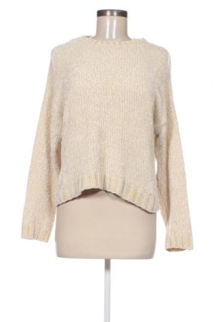 Дамски пуловер Pull&Bear, Размер S, Цвят Екрю, Цена 7,54 лв.