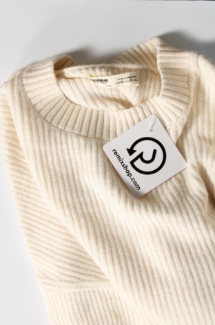 Γυναικείο πουλόβερ Pull&Bear, Μέγεθος XS, Χρώμα Εκρού, Τιμή 7,18 €