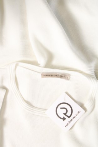 Γυναικείο πουλόβερ Purificacion Garcia, Μέγεθος L, Χρώμα Λευκό, Τιμή 23,36 €