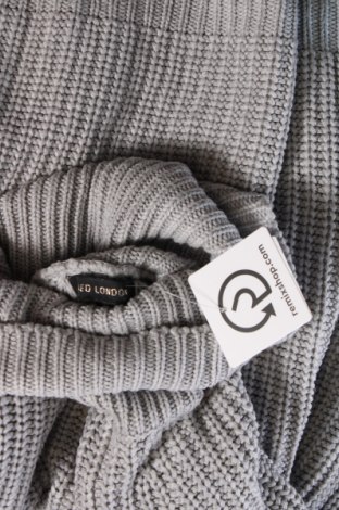 Дамски пуловер Qed London, Размер M, Цвят Сив, Цена 17,49 лв.