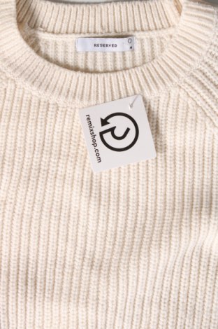 Дамски пуловер Reserve, Размер M, Цвят Екрю, Цена 10,66 лв.