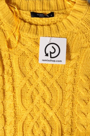 Дамски пуловер Reserved, Размер S, Цвят Жълт, Цена 14,21 лв.