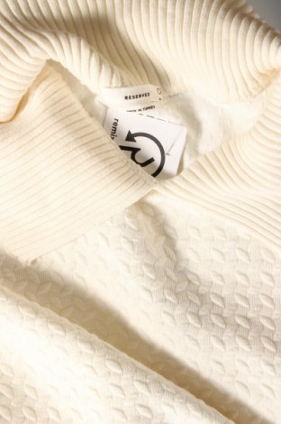 Pulover de femei Reserved, Mărime M, Culoare Ecru, Preț 43,88 Lei