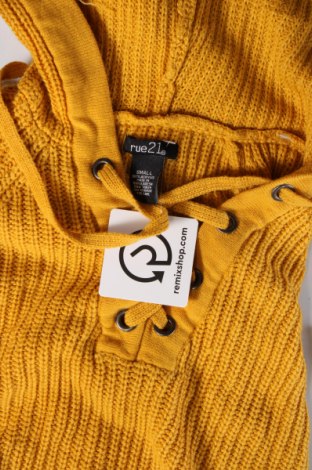 Γυναικείο πουλόβερ Rue 21, Μέγεθος S, Χρώμα Κίτρινο, Τιμή 5,92 €