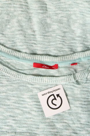 Дамски пуловер S.Oliver, Размер L, Цвят Зелен, Цена 17,63 лв.