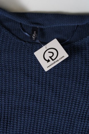 Дамски пуловер S.Oliver, Размер S, Цвят Син, Цена 17,63 лв.