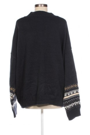 Дамски пуловер SHEIN, Размер 3XL, Цвят Син, Цена 23,20 лв.