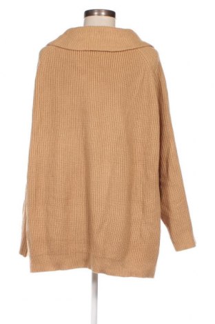 Γυναικείο πουλόβερ SHEIN, Μέγεθος XXL, Χρώμα Καφέ, Τιμή 9,87 €