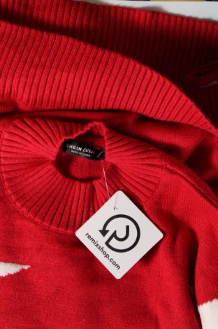Dámsky pulóver SHEIN, Veľkosť XL, Farba Červená, Cena  5,43 €