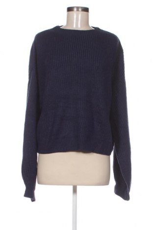 Дамски пуловер SHEIN, Размер L, Цвят Син, Цена 9,57 лв.