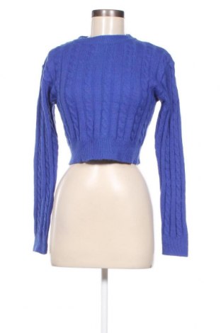 Дамски пуловер SHEIN, Размер M, Цвят Син, Цена 9,57 лв.