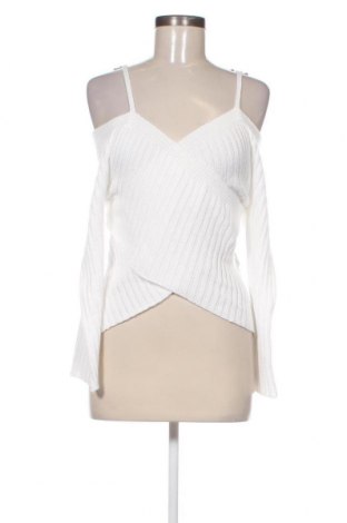 Γυναικείο πουλόβερ SHEIN, Μέγεθος XL, Χρώμα Λευκό, Τιμή 11,12 €