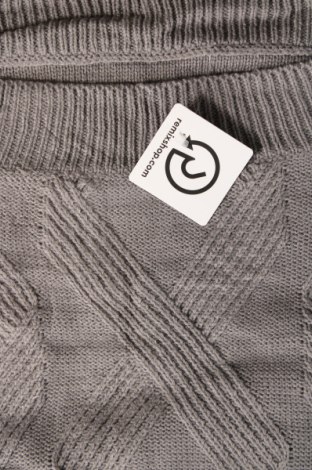 Дамски пуловер SHEIN, Размер 3XL, Цвят Сив, Цена 23,20 лв.