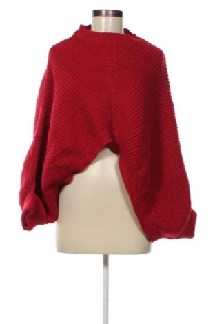 Дамски пуловер SHEIN, Размер L, Цвят Червен, Цена 15,08 лв.