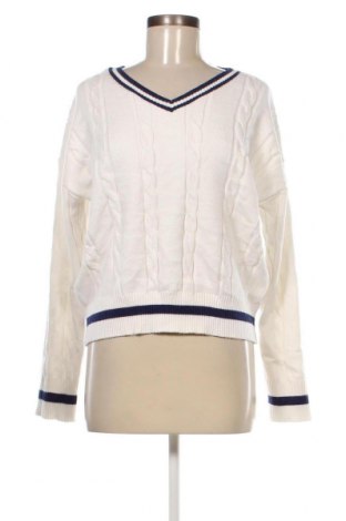 Γυναικείο πουλόβερ SHEIN, Μέγεθος M, Χρώμα Λευκό, Τιμή 4,66 €