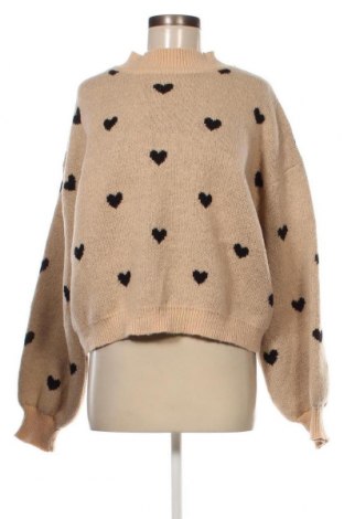 Pulover de femei SHEIN, Mărime M, Culoare Bej, Preț 95,39 Lei