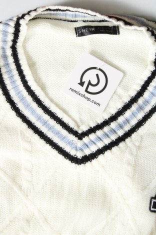 Дамски пуловер SHEIN, Размер M, Цвят Бял, Цена 9,57 лв.