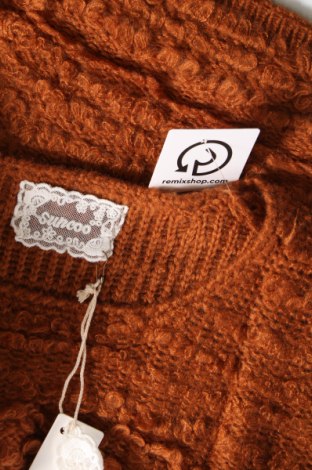 Γυναικείο πουλόβερ SUNCOO, Μέγεθος M, Χρώμα Καφέ, Τιμή 31,03 €