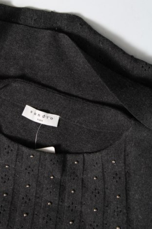 Дамски пуловер Sandro, Размер S, Цвят Сив, Цена 96,00 лв.