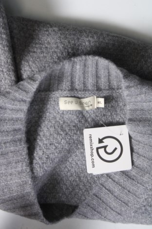 Γυναικείο πουλόβερ See U Soon, Μέγεθος M, Χρώμα Γκρί, Τιμή 15,82 €