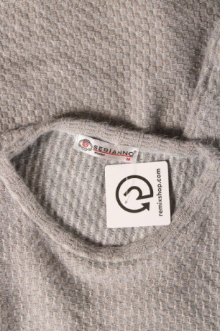 Дамски пуловер Serianno, Размер M, Цвят Сив, Цена 11,20 лв.