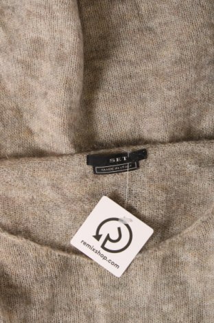 Дамски пуловер Set, Размер M, Цвят Бежов, Цена 31,00 лв.
