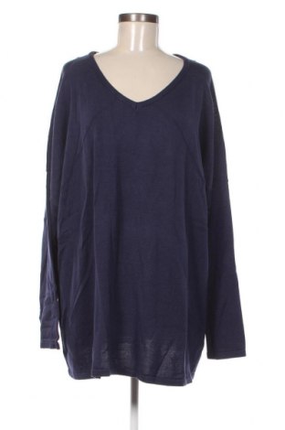 Дамски пуловер Sheego, Размер 3XL, Цвят Син, Цена 54,87 лв.