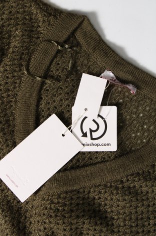 Γυναικείο πουλόβερ Sheego, Μέγεθος 3XL, Χρώμα Πράσινο, Τιμή 22,53 €