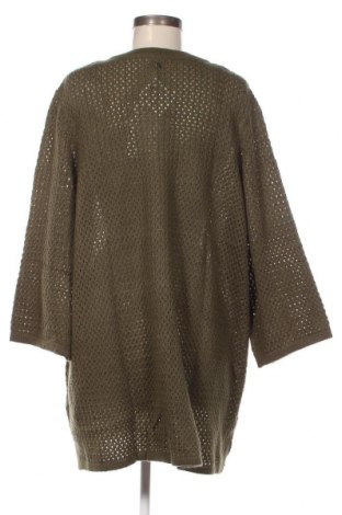 Γυναικείο πουλόβερ Sheego, Μέγεθος 3XL, Χρώμα Πράσινο, Τιμή 22,53 €
