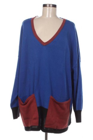 Дамски пуловер Sheego, Размер XXL, Цвят Син, Цена 49,29 лв.