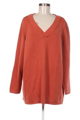 Дамски пуловер Sheego, Размер XXL, Цвят Червен, Цена 54,87 лв.