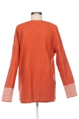 Damenpullover Sheego, Größe L, Farbe Orange, Preis 20,61 €