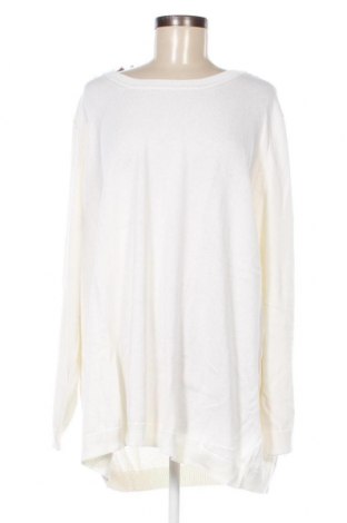 Дамски пуловер Sheego, Размер 4XL, Цвят Бял, Цена 93,00 лв.