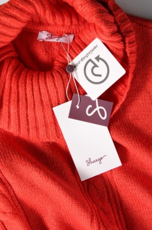 Γυναικείο πουλόβερ Sheego, Μέγεθος XL, Χρώμα Κόκκινο, Τιμή 23,01 €