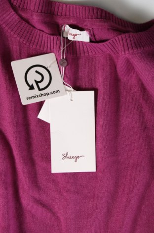 Дамски пуловер Sheego, Размер XL, Цвят Лилав, Цена 50,22 лв.