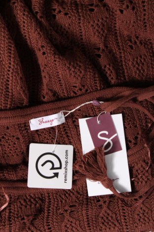 Дамски пуловер Sheego, Размер XL, Цвят Кафяв, Цена 8,20 лв.